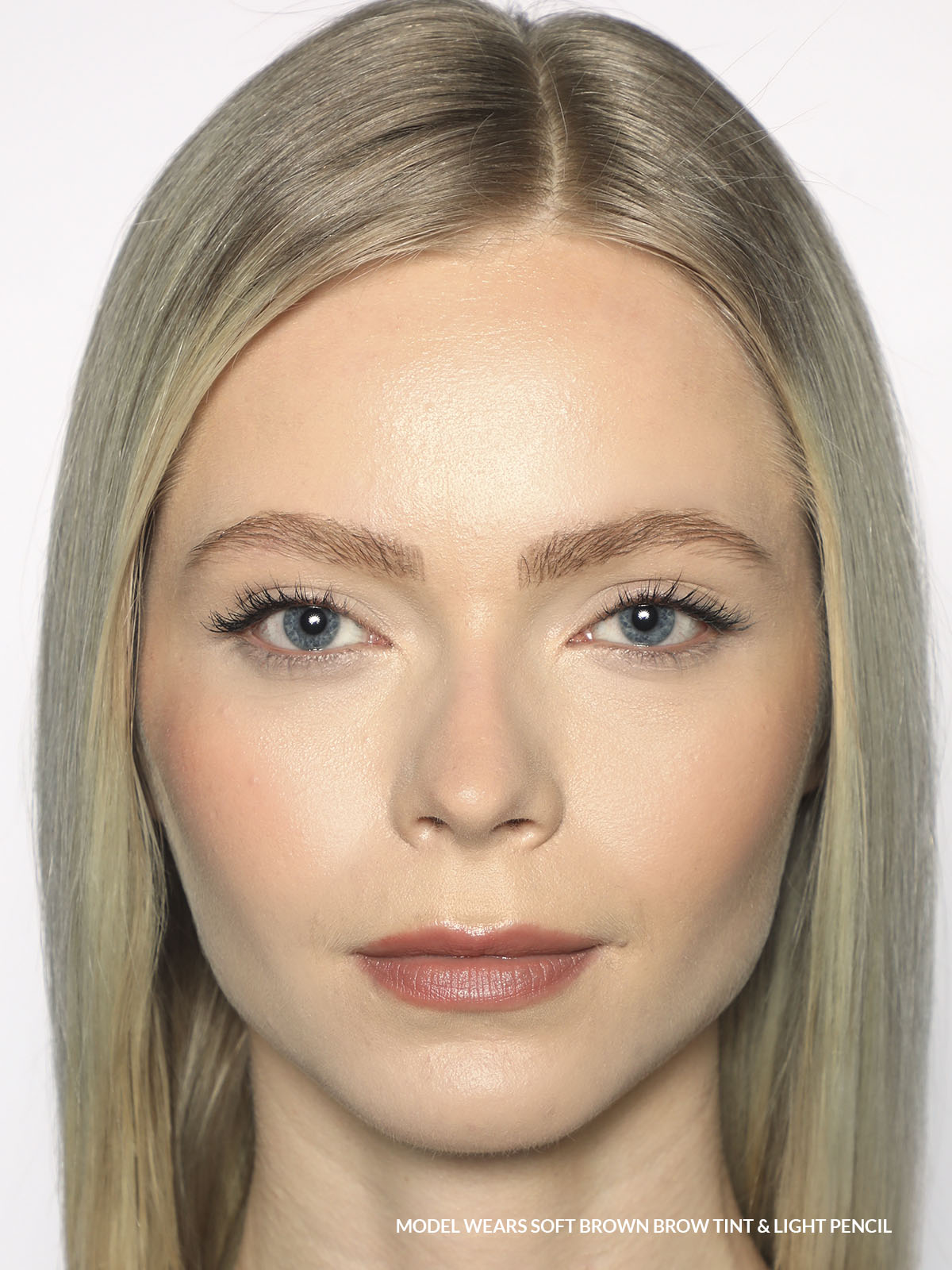 REFY Soft Brown Brow Tint + Light Pencil on Model
