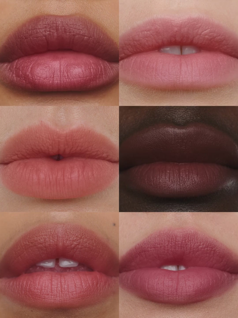 REFY LIP BLUSH ALL SHADES ON MODELS