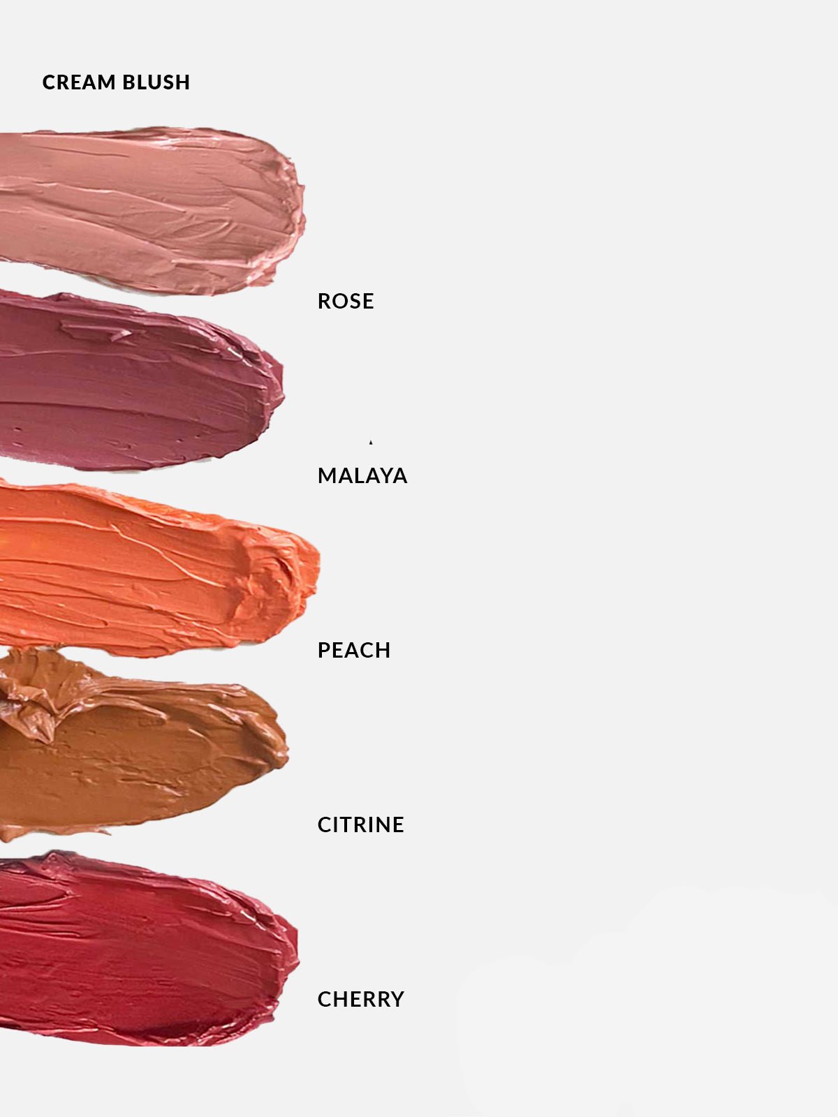 REFY Cream Blush Shades