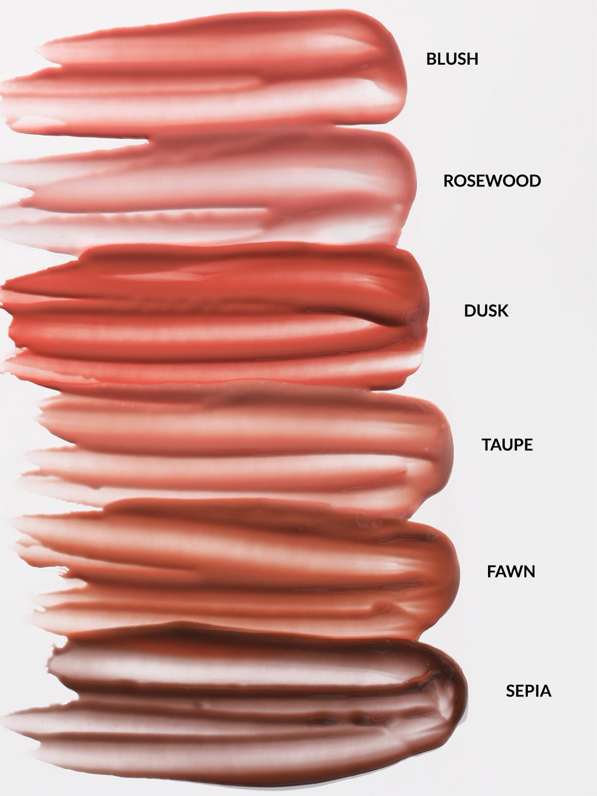 REFY TINTED LIP GLOSS SHADE SWATCHES